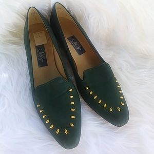 Vintage Selby suede shoes